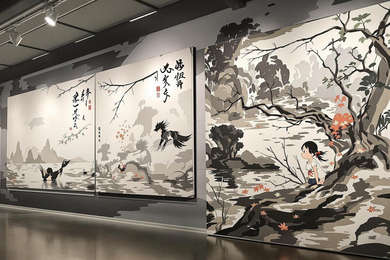 水墨动画的艺术传承:从《小蝌蚪找妈妈》到《雾山五行》 - 漫画人追番茶馆 水墨动画的艺术传承:从《小蝌蚪找妈妈》到《雾山五行》